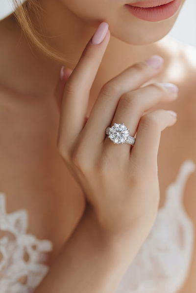 Unazë Ekskluzive me Gur Zircon – White Store accessories center