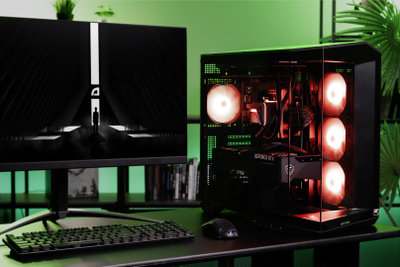 Kompjuter gaming Actina, AMD Ryzen 7 8700F, 32GB RAM, 1TB SSD, RTX 5070, kullë e zezë