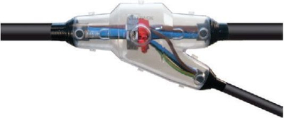 Bllok lidhës me rrëshirë Cellpack Y Y4.5 Eg 131119, 4 përçues, pa halogjen, transparent