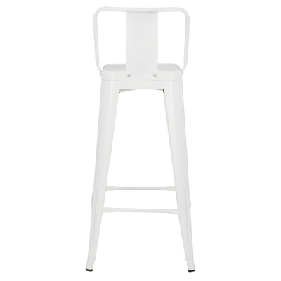 Stol bari me mbështetëse Melita-Pro 42x42x100Hcm (HM8643.41), bardhë
