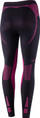 Leggins për femra Brubeck LE13260 DRY, pa qepje, sportiv, zi fuchsia, XL