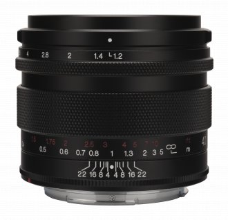 Objektiv fotografik Voigtlander Nokton 40mm F1.2 Aspherical, për Canon RF, me dorë, i zi