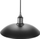 Lampë varëse Smartwares stil industrial, metal, Ø32cm, e zezë me bronz