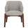 Karrige ngrënieje Abai 65x63x79Hcm (HM9971.03), gri