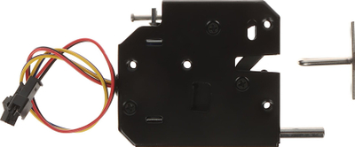 Bllokues elektromagnetik për dollap ATLO DT B07, kapacitet 150 kg, i zi