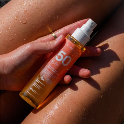 Vaj dielli Alphanova Daily Sun SPF50, mbrojtje e fortë, 125ml