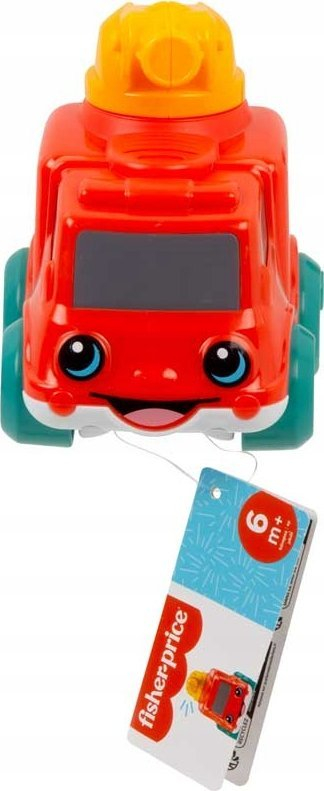 Лентачка играчка автомобил Fisher Price Push Along, за бебиња 6m+, повеќебојна