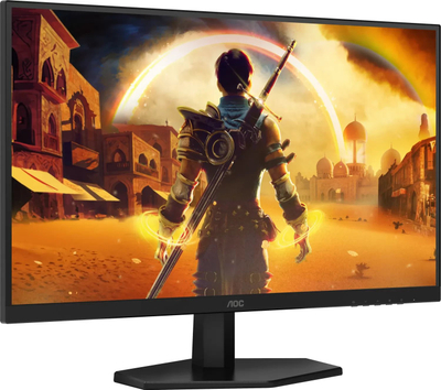 Monitor gaming AOC G4 Q27G42ZE, 27", 2560 x 1440, i zi me të kuqe