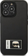 Kapak telefoni Karl Lagerfeld Ikonik Patch për iPhone 13 Pro / 13 6.1", hardcase, i zi