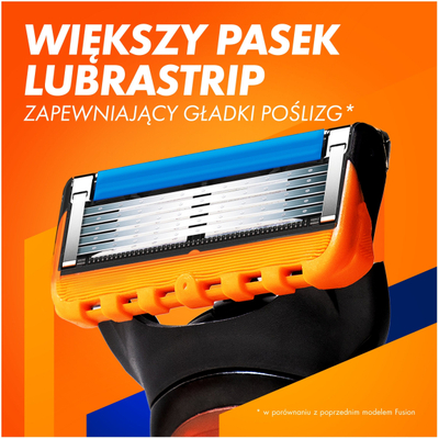 Brisk rroje Gillette Fusion5 me mbajtëse, 5 tehe rezervë