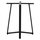 Bazë tavoline metalike 60×60×72 "HM470.01"