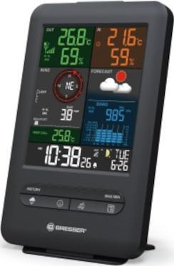 Stacion moti Meade Instruments Weather Center 5 in 1 Beaufort, sensor jashtë, ekran brenda