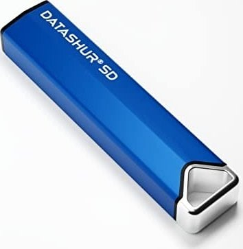 USB i sigurt iStorage datAshur SD, 256GB, USB Type C 3.2 Gen 1, gri