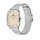Orë dore për goca Daniel Wellington Marlon Wire Linen Silver DW00100812, e argjendtë