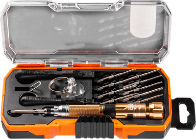 Set veglash Neo Smartphone Servicing Set 14, 14 pjesë, për servisim telefoni, shumëngjyrëshe