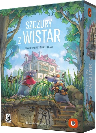 Lojë tavoline Portal Games Rats of Wistar, strategjike, familjare, shumëngjyrëshe