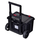 Sistem modular veglash Keter Stack N Roll 250927, me rrota, dorezë teleskopike, i zi