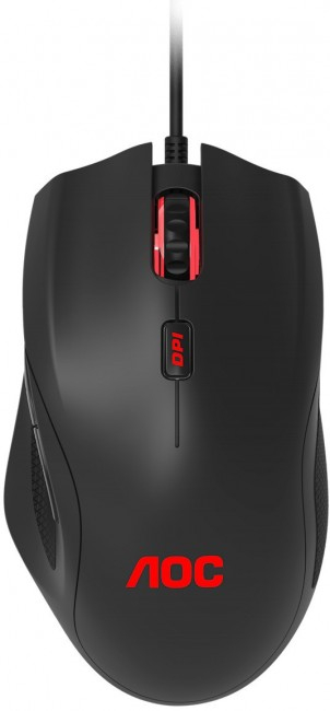 Гејминг глушец AOC GM200, оптички, 4200 DPI, црн