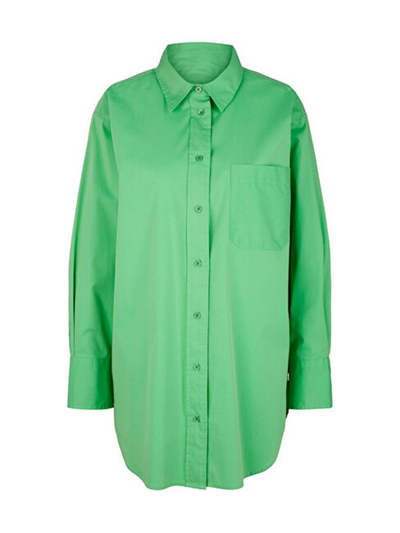 Këmishë Tom Tailor Oversized Fit, e gjelbër