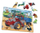 Puzzle Larsen Ferma dhe Traktori, 39 copa, karton, shumëngjyrësh