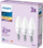 Llambë LED Philips Candle E14, 4.9W 470lm 2700K, mat, set me 3 copë