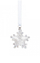 Aksesor dekorues Preciosa Snowflake 1451 00, transparent