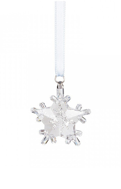 Aksesor dekorues Preciosa Snowflake 1451 00, transparent