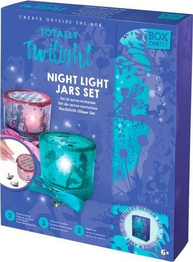 Set kreativ Box Candiy Craft, llampë nate, shumëngjyrëshe