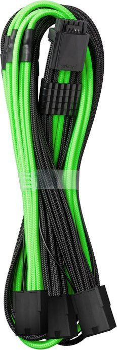 Kabllo PSU CableMod PRO ModMesh 12VHPWR në 3x PCIe, 45cm, i zi me jeshile