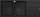 Lavaman kuzhine Quadron GraniteQ EVAN 121, 2 vaska, 1160x500x210 mm, pure carbon me elemente të arta
