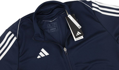 Bluzë treningu adidas Tiro 23 League W HS3511, AEROREADY, me zinxhir, blu e errët