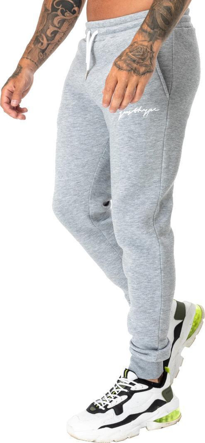 Trenerka për burra Justhype Scribble Logo, XL, gri