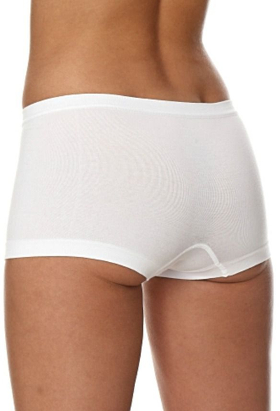 Pantallona bokser për goca Brubeck Comfort Cotton BX10470A, pa qepje, madhësia S, të bardha