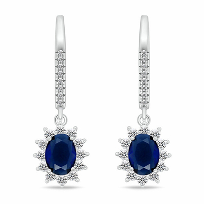 Set bizhuteri për femra Brilio Silver SET296WB , vathë + varëse, i argjendtë