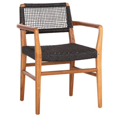 Kolltuk ngrënieje Rosco 56x54x79Hcm (HM6132.02), zezë