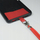 Rrip telefoni LOOP STRAP, i rregullueshëm 70 cm, i kuq