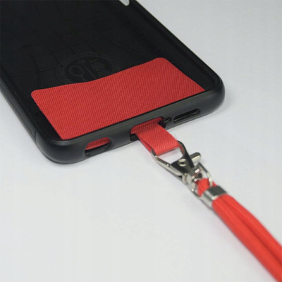 Rrip telefoni LOOP STRAP, i rregullueshëm 70 cm, i kuq