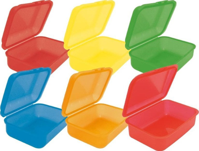 Кутија за ручек MFP QuickKlick Mix Large 730100, 180x130x70mm, пластична, разновидни бои
