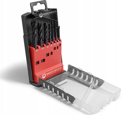 Set çepuesash metalike Fanar TAPS CZP-8 OPTI, M3-M12, HSSE OX