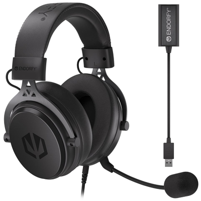 Kufje Endorfy VIRO Plus USB, 2.9 m, me tel, t'zeza
