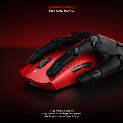 Maus Kysona Jupiter Ultra dual 8k, i kuq