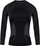 Bluzë termoaktive Alpinus Active Base Layer W GT43180, për goca, me mëngë të gjata, e zezë me gri