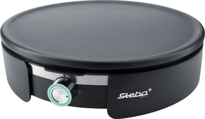 Aparat за креп Steba CR 36, плоча 35 cm, нерѓосувачки челик, црн
