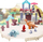 Set blloqesh ndërtimi Disenni Dinosaur JX6704, 205 pjesë, për kalamaj 3+, shumëngjyrësh