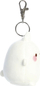 Varëse çelsash Molang Key Clip, 4", pelush, e bardhë
