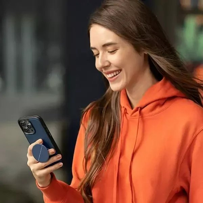 Mbrojtëse telefoni Uniq Novo, për iPhone 14 Pro 6.1", magnetike, e zezë