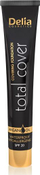 Fondatinë Delia Cosmetics Total Cover Waterproof, SPF 20, 55 Natural 25g