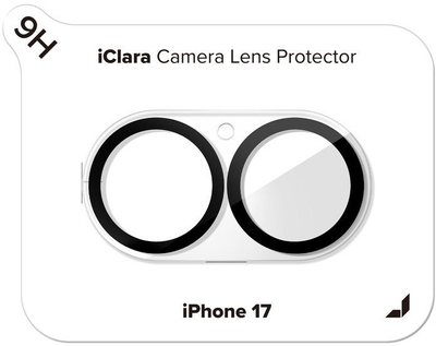 Mbrojtës kamere JCPal iClara, për iPhone 17, transparent