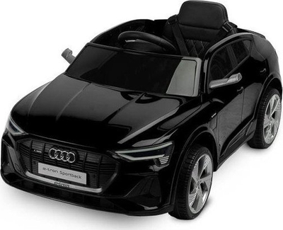 Makina elektrike për kalamaj Toyz Audi E tron Sportback, 12V, 4x4, e zezë