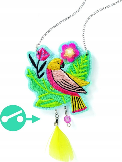 Set kreativ varëse Djeco Calypso, DIY, me drita LED, shumëngjyrëshe